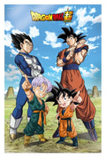 Dragon Ball Super 3D Poster Battle of Gods Goku Vegeta Family SD Toys