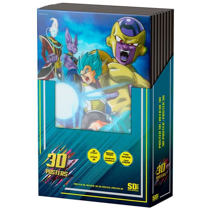 Dragon Ball 3D Poster Dragon Ball & Dragon Ball SuperDisplay 14 SD Toys
