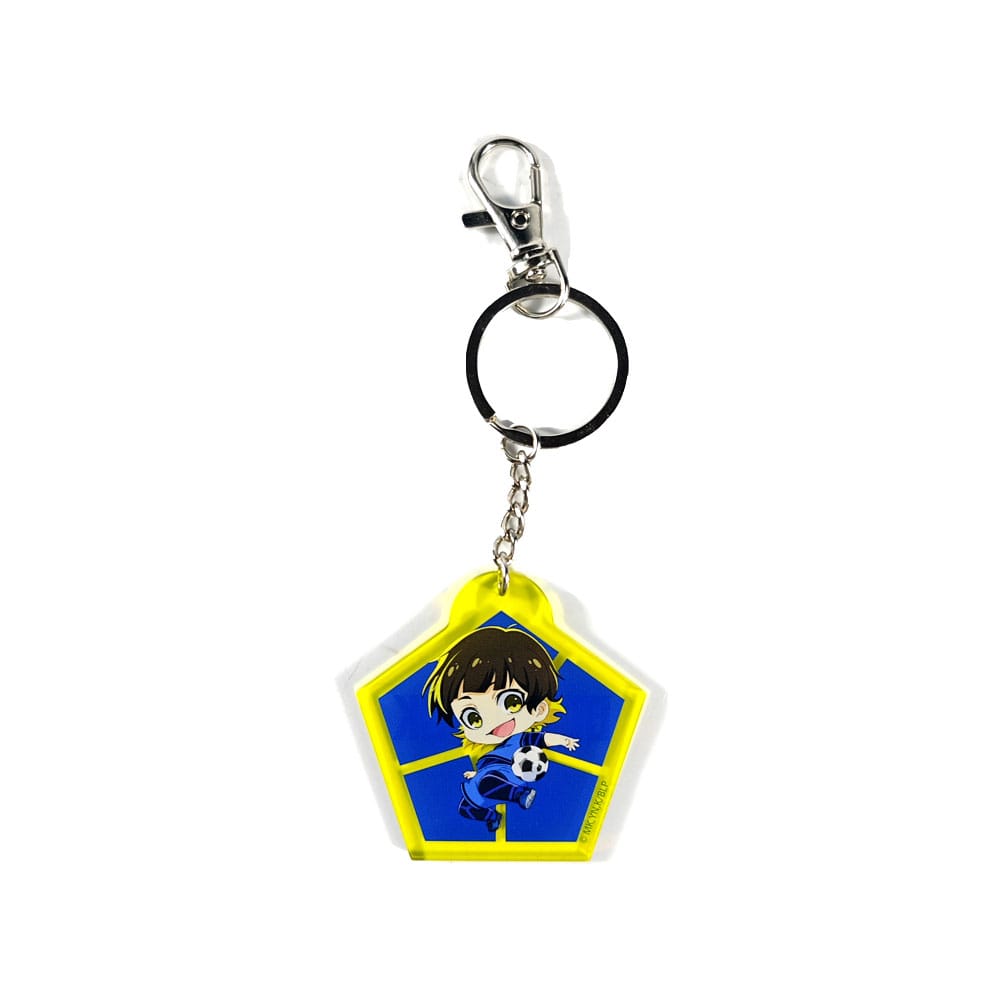Blue Lock Acrylic Keychain Meguru Rachira Chibi Style SD Toys