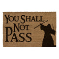 Lord of the Rings Doormat You Shall Not Pass SD Toys