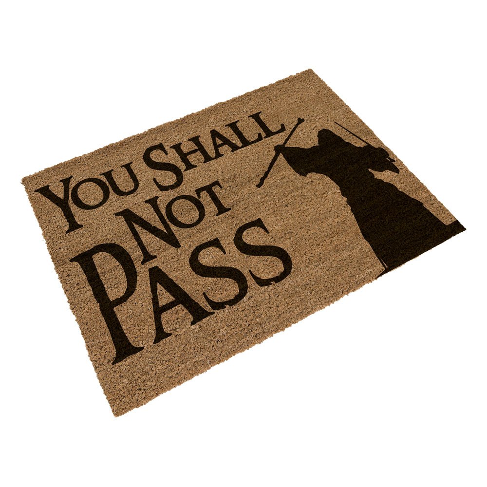 Lord of the Rings Doormat You Shall Not Pass SD Toys