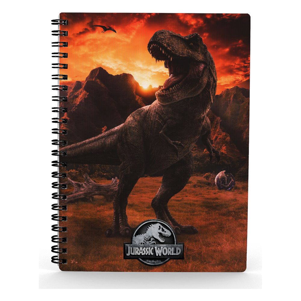 Jurassic World Notebook with 3D Effect Into The Wild SD Toys