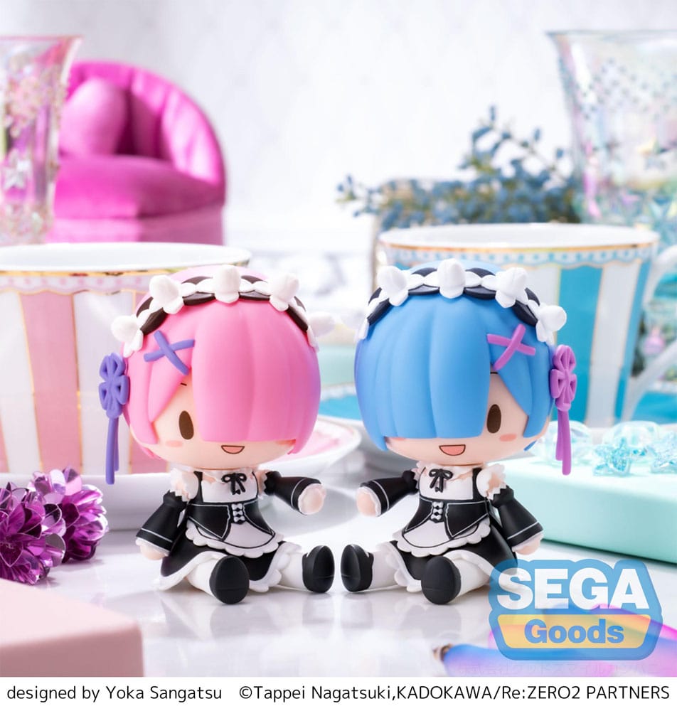 Re Zero Starting Life in Another World Fuwa Petit Chibi Figure Rem Sega