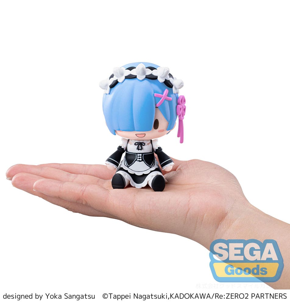 Re Zero Starting Life in Another World Fuwa Petit Chibi Figure Rem Sega