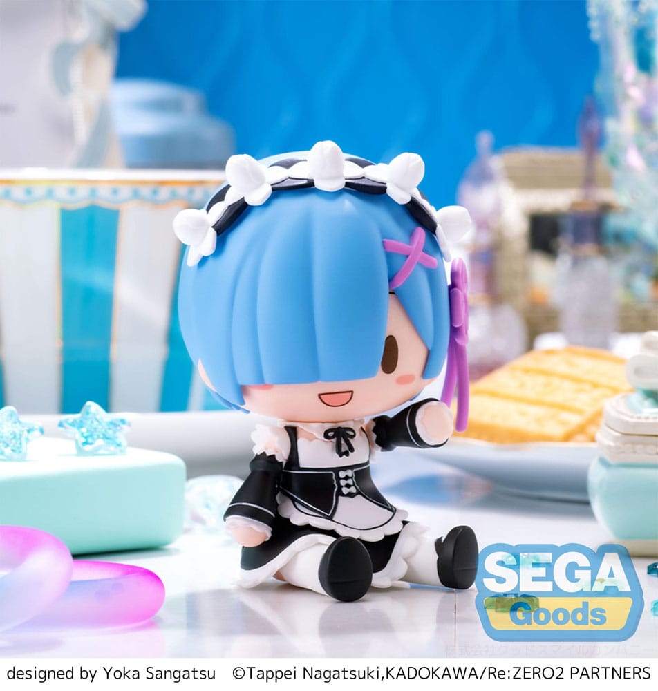 Re Zero Starting Life in Another World Fuwa Petit Chibi Figure Rem Sega