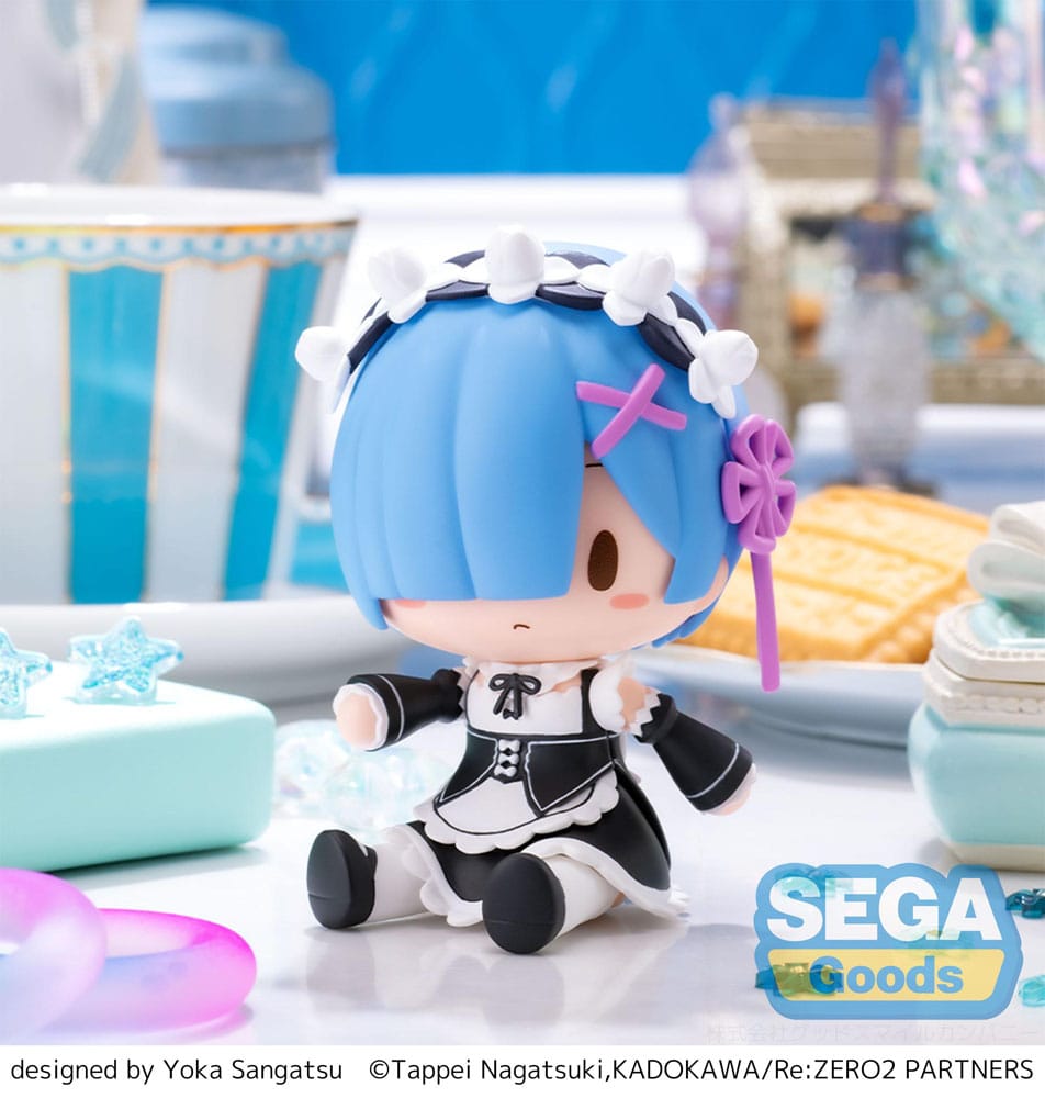 Re Zero Starting Life in Another World Fuwa Petit Chibi Figure Rem Sega