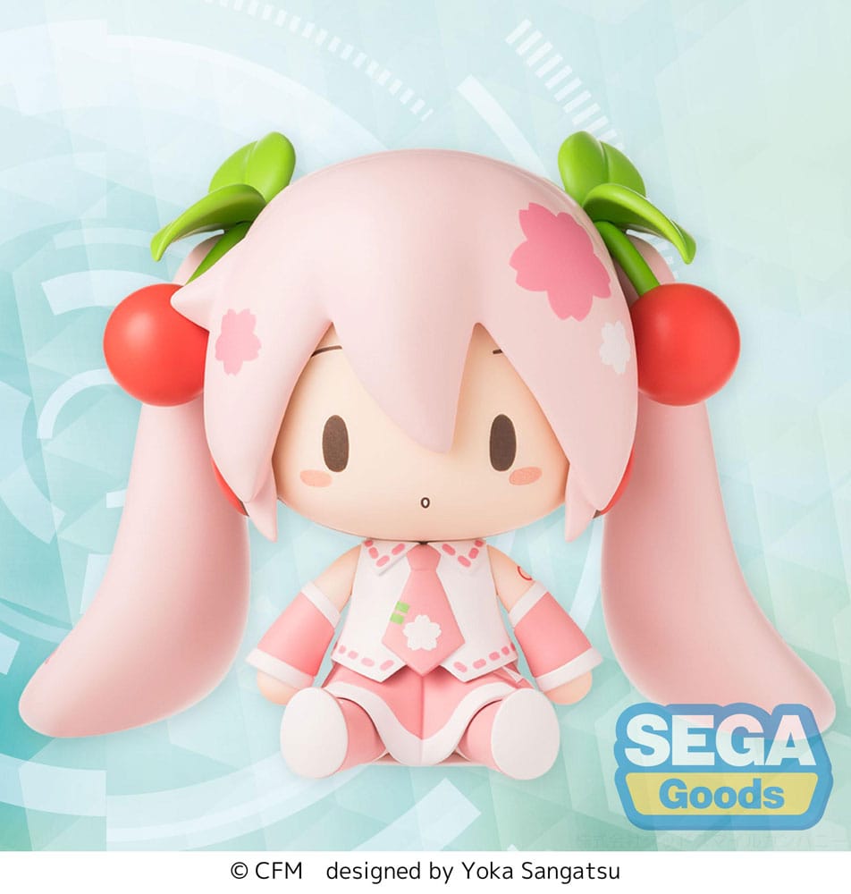 Character Vocal Series 01 Hatsune Miku Fuwa Petit Chibi Figure Sakura Miku Sega