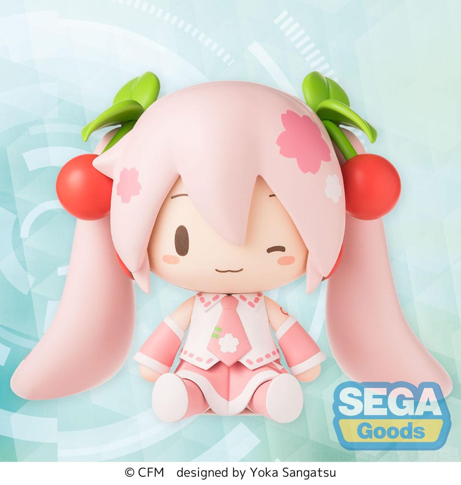 Character Vocal Series 01 Hatsune Miku Fuwa Petit Chibi Figure Sakura Miku Sega