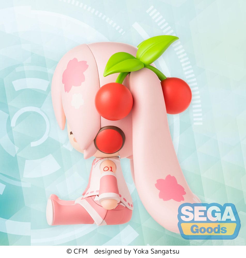 Character Vocal Series 01 Hatsune Miku Fuwa Petit Chibi Figure Sakura Miku Sega