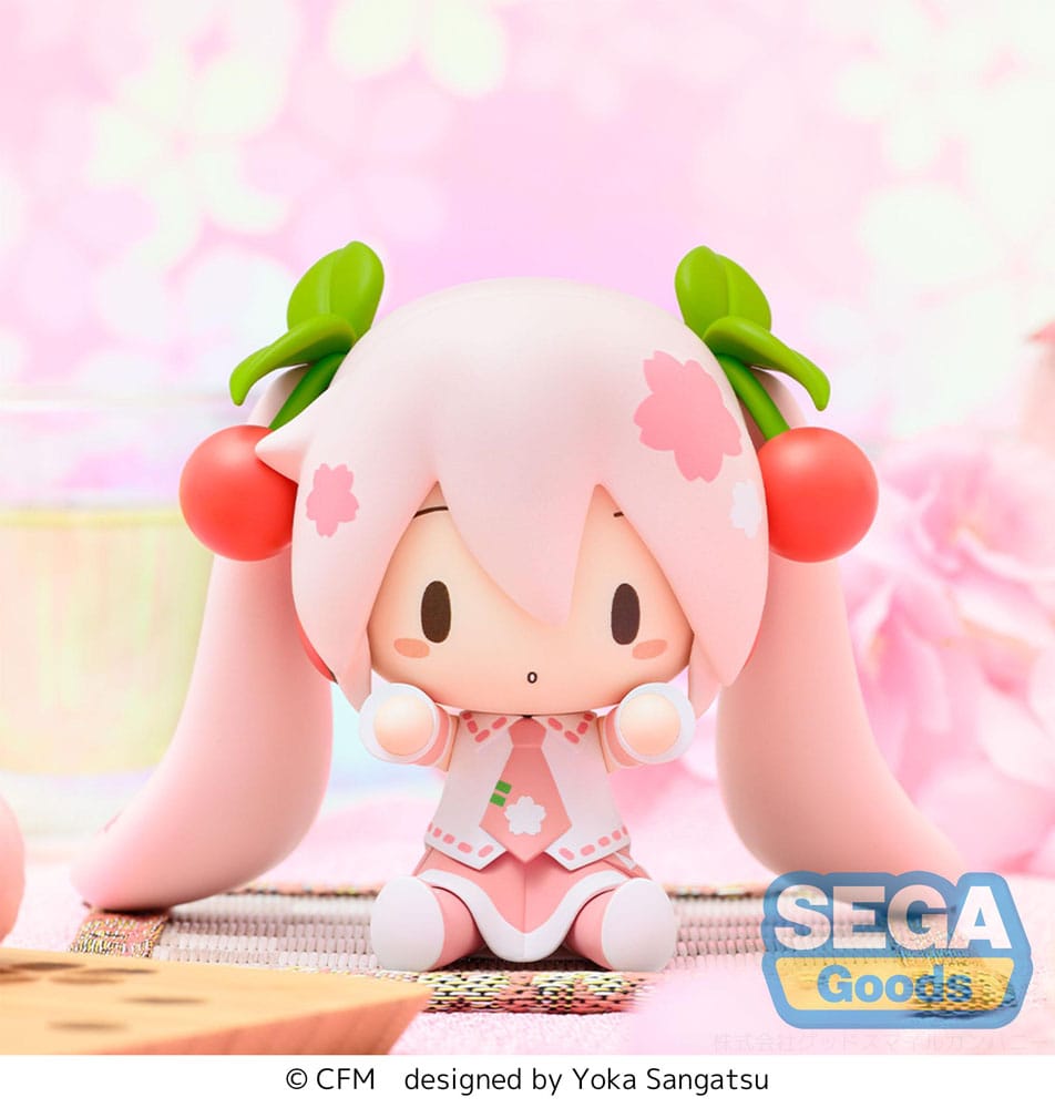 Character Vocal Series 01 Hatsune Miku Fuwa Petit Chibi Figure Sakura Miku Sega