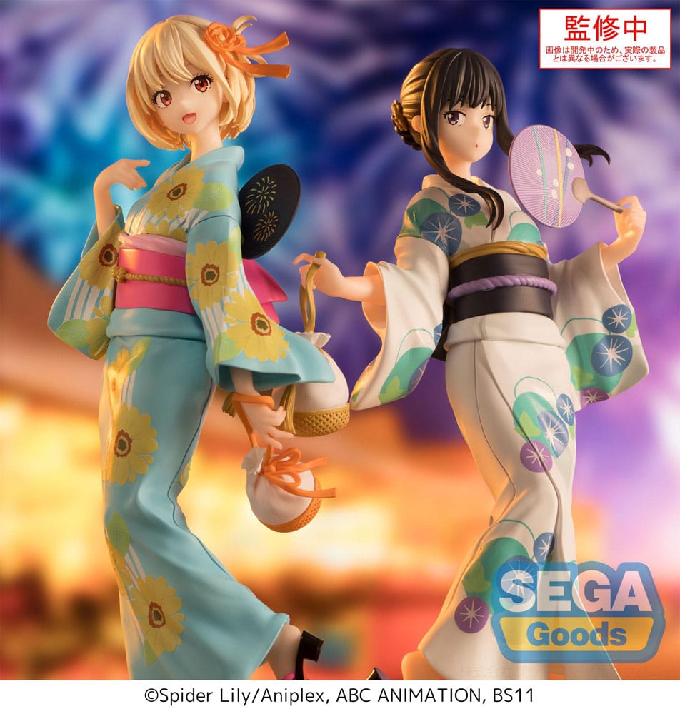 Lycoris Recoil Luminasta Chisato Nishikigi Festival in Yukata Sega