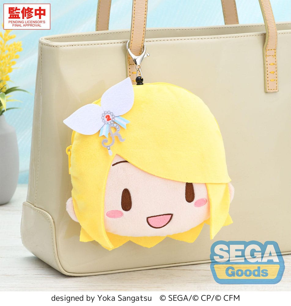 Hatsune Miku Coloful Stage! Plush Keychain Kagamine Rin Stage Sekai Sega