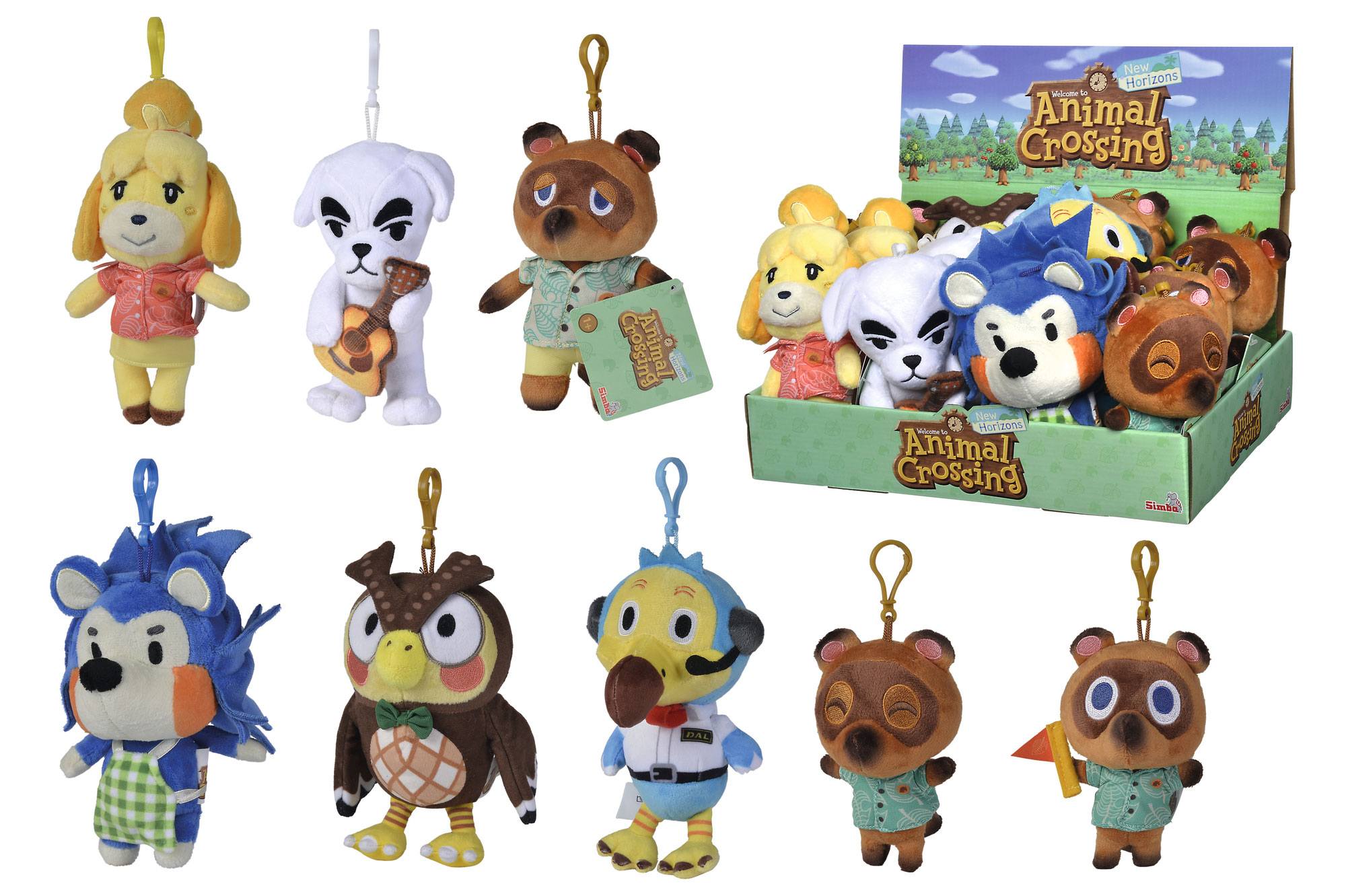 Animal Crossing Plush Keychains Residents Assortment 12 Simba