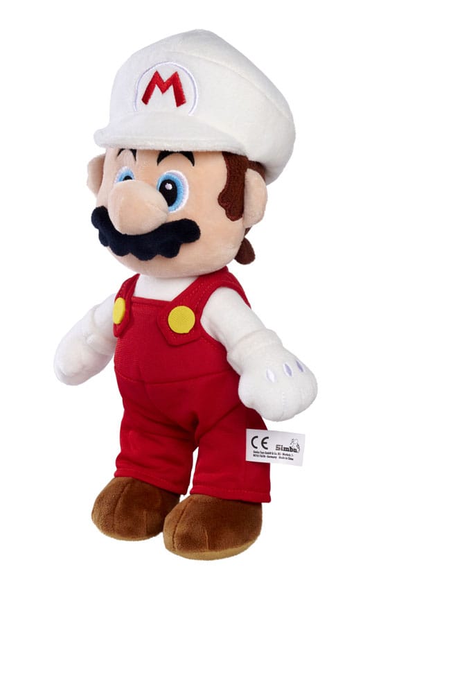 Super Mario Plush Figure Feuer Mario Simba