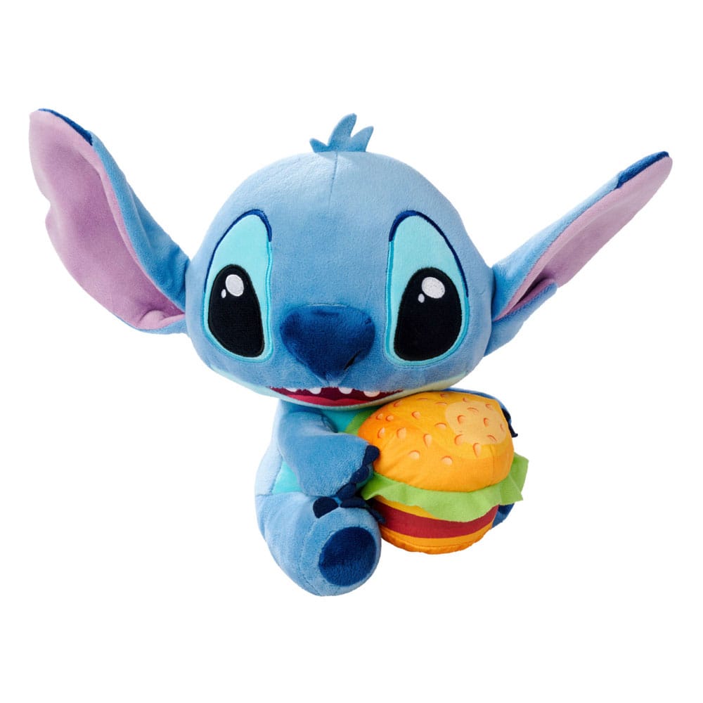 Lilo & Stitch Plush Figure Stitch with Burger Simba