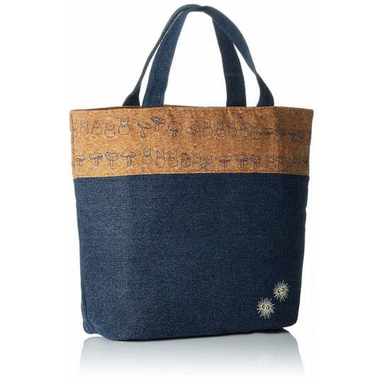My Neighbor Totoro Lunch Bag cork & denim style Totoro Skater