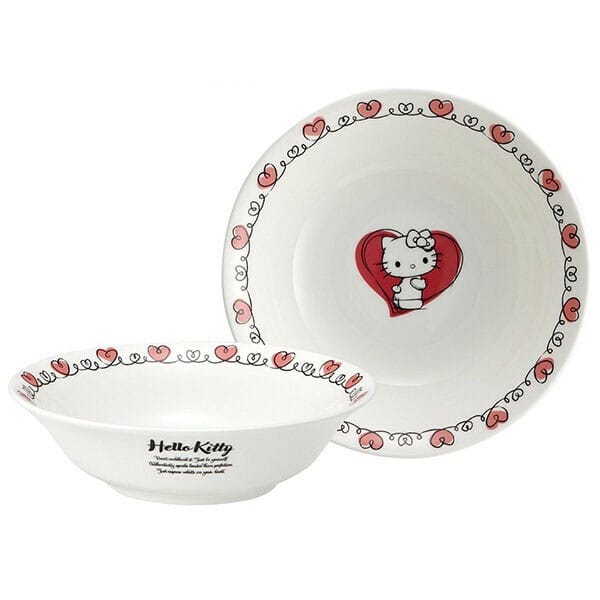 Sanrio Bone China Bowl Hello Kitty Skater