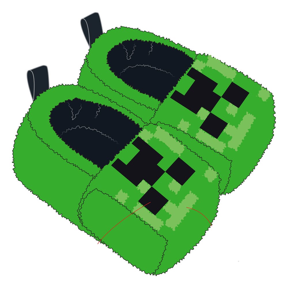 Minecraft Slippers S M Heroes Inc