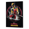 Marvel Wooden Wall Art Deadpool & Wolverine 01 Action Semic