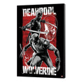 Marvel Wooden Wall Art Deadpool & Wolverine 03 Maximum Effort Semic