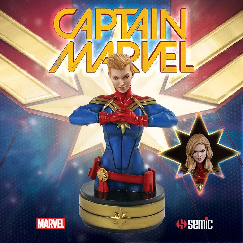 Captain Marvel Bust Captain Marvel Semic
