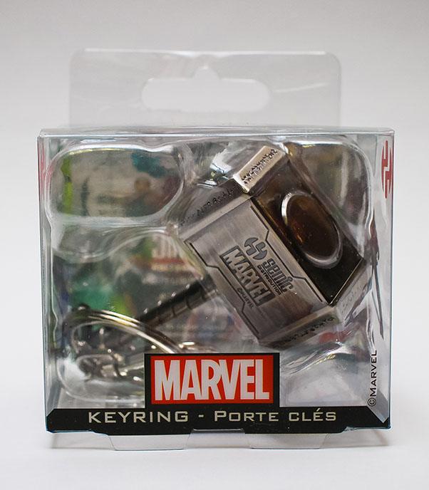 Marvel Comics Metal Keychain Thor Hammer Semic