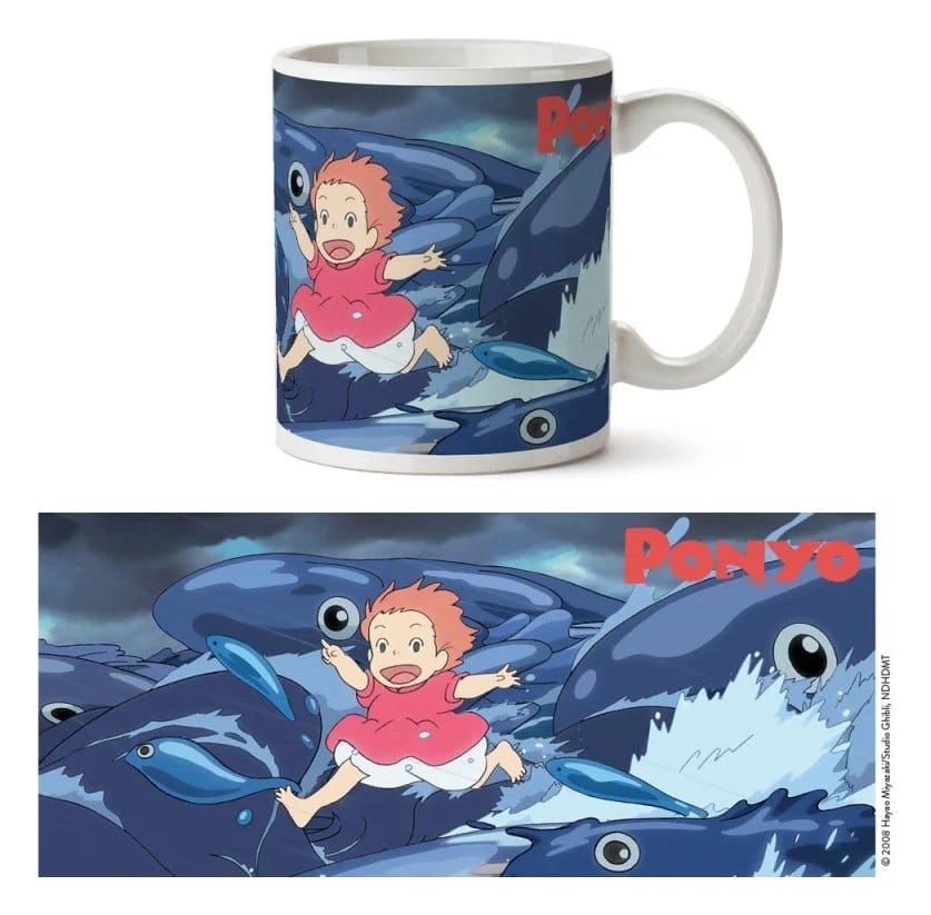 Ponyo Mug Waves Semic