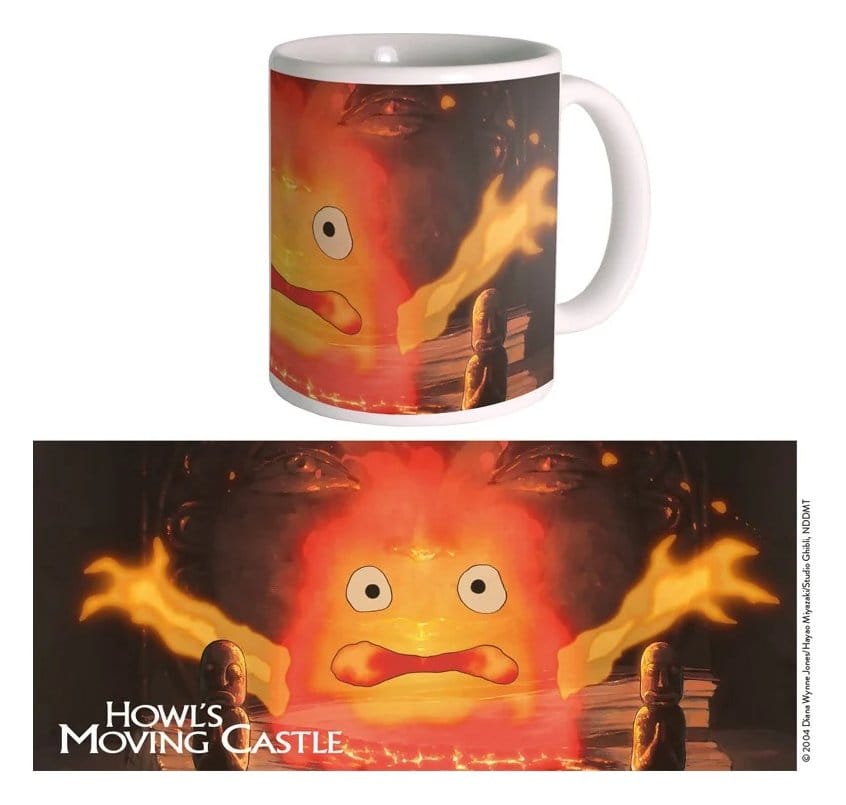 Howl's Moving Castle Mug Calcifer Semic