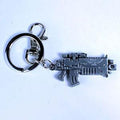 Warhammer 40K Metal Keychain Bolter Metallic Finish Semic
