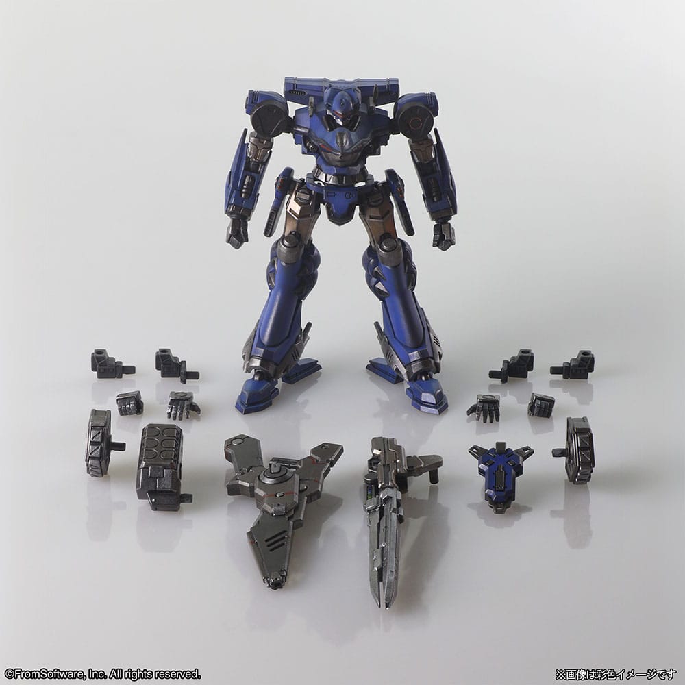 Armored Core Structure Arts Plastic Model Kits 4 Pack Series 1 Square-Enix