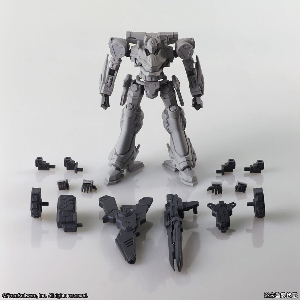 Armored Core Structure Arts Plastic Model Kits 4 Pack Series 1 Square-Enix