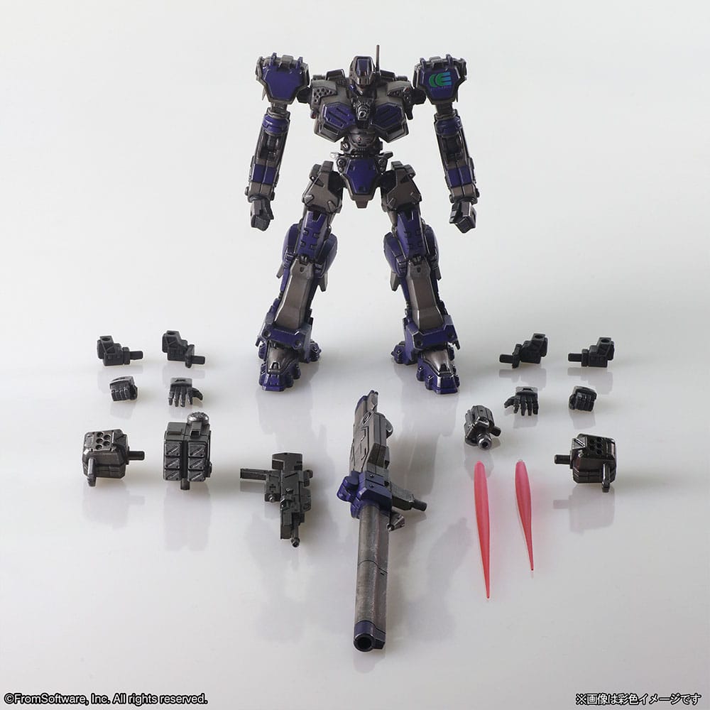 Armored Core Structure Arts Plastic Model Kits 4 Pack Series 1 Square-Enix