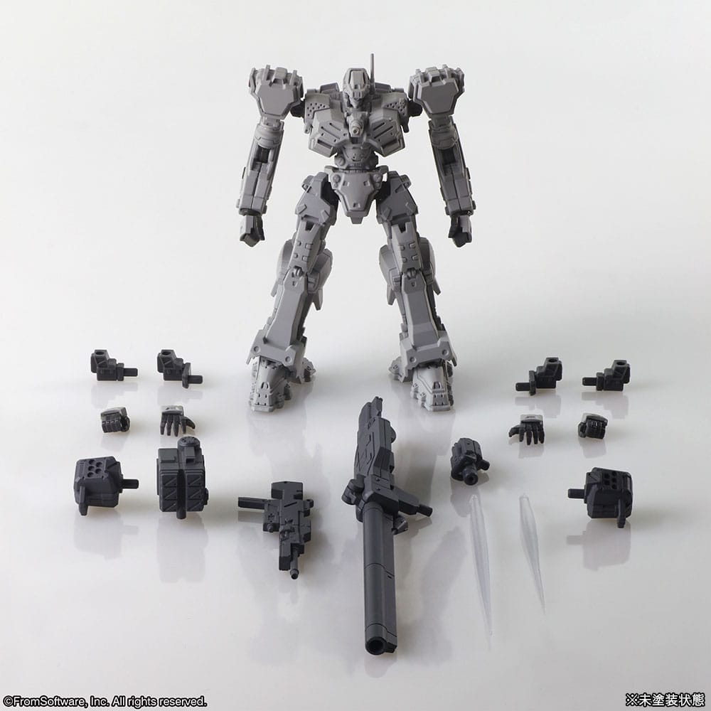 Armored Core Structure Arts Plastic Model Kits 4 Pack Series 1 Square-Enix