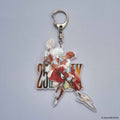Final Fantasy IX Acrylic Keychain 25th Anniversary Quina & Freija Square-Enix