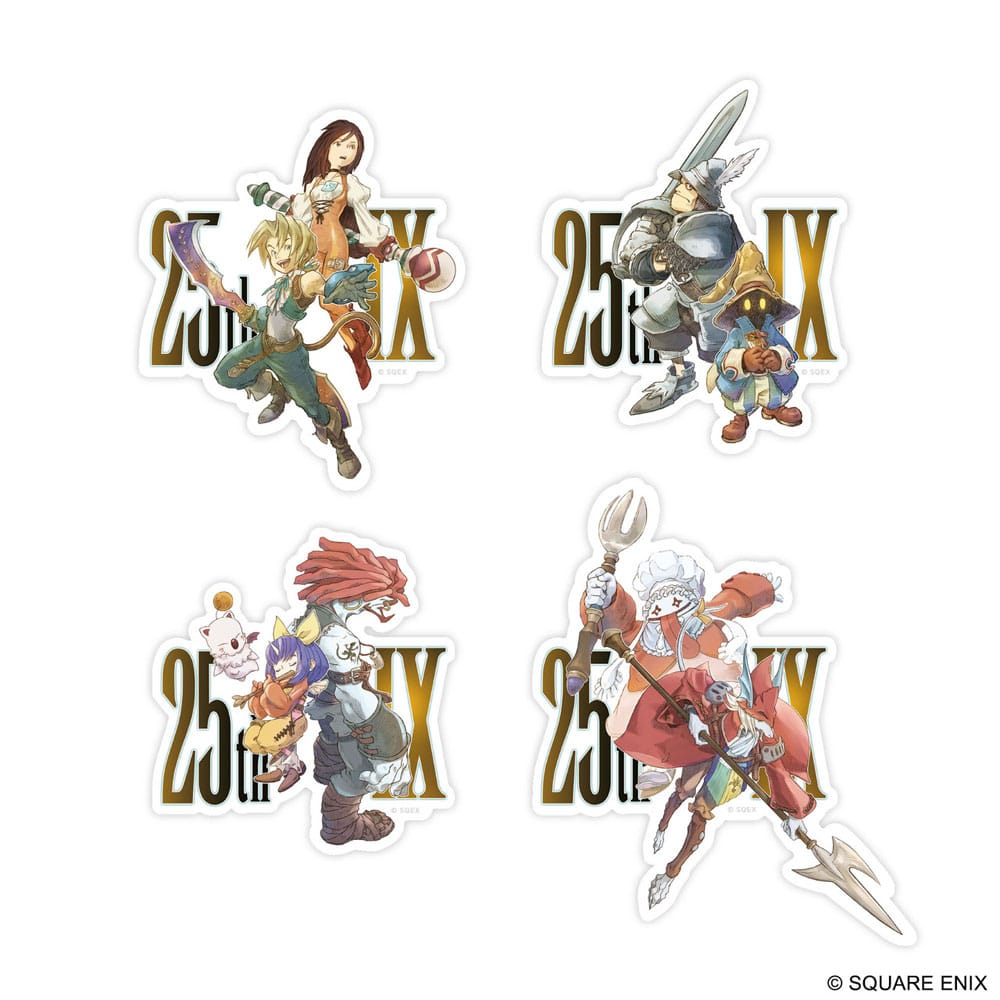 Final Fantasy IX Sticker Pack 25th Anniversary Square-Enix