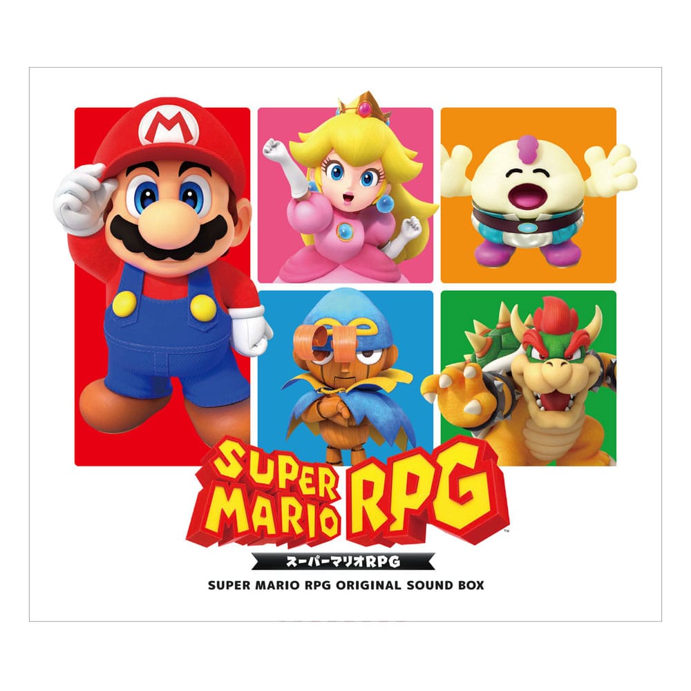 Super Mario RPG Switch Version Original Soundtrack 4xCD Deluxe Box Set Square-Enix