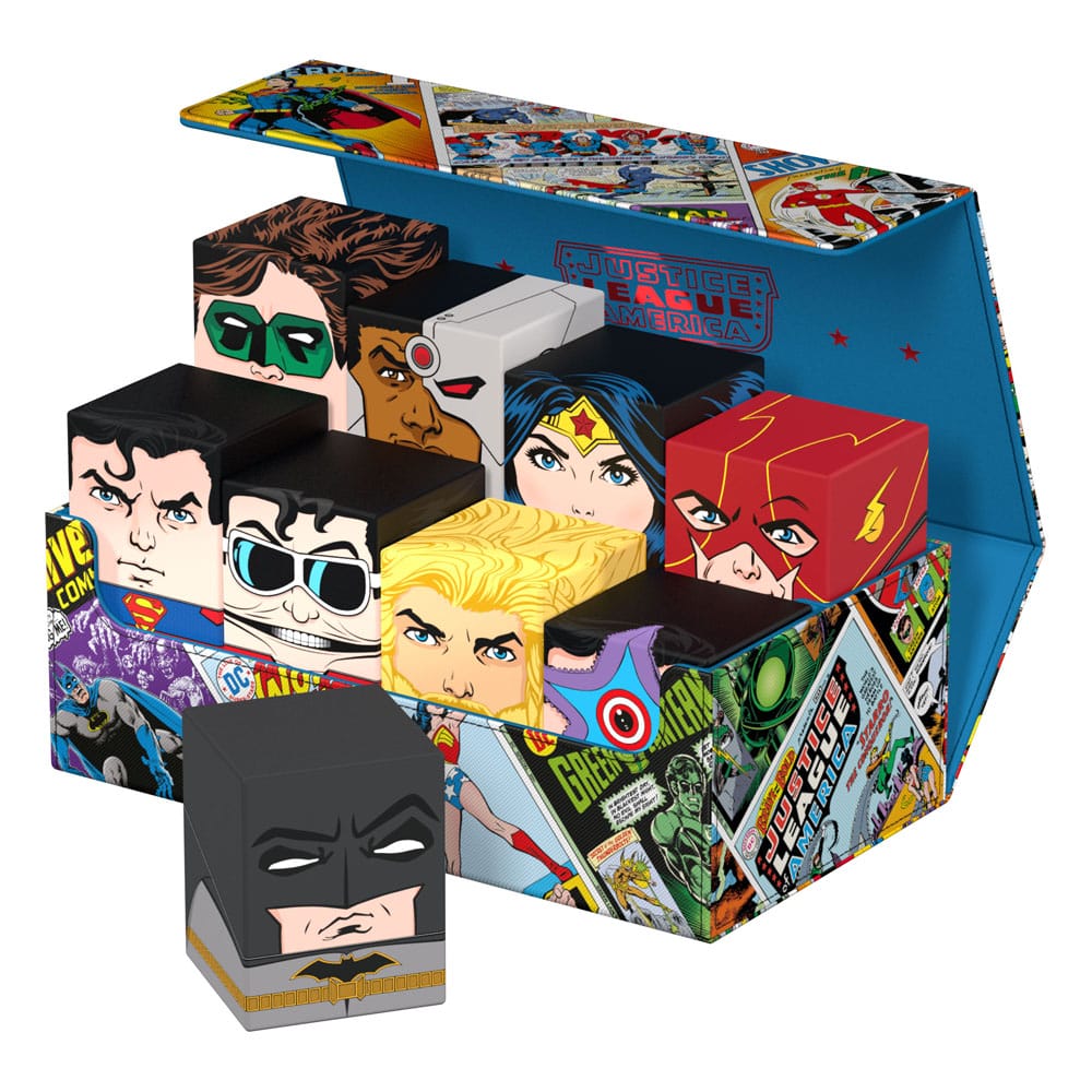 Squaroes Collectors Case 800 DC Justice League™ Vintage Comics Squaroes