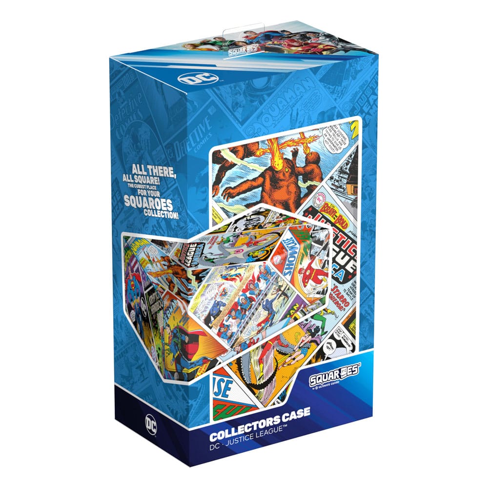 Squaroes Collectors Case 800 DC Justice League™ Vintage Comics Squaroes