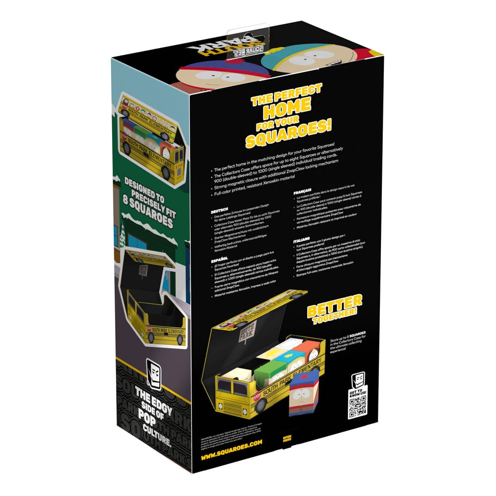 Squaroes Collectors Case 800 South Park™ School Bus Squaroes