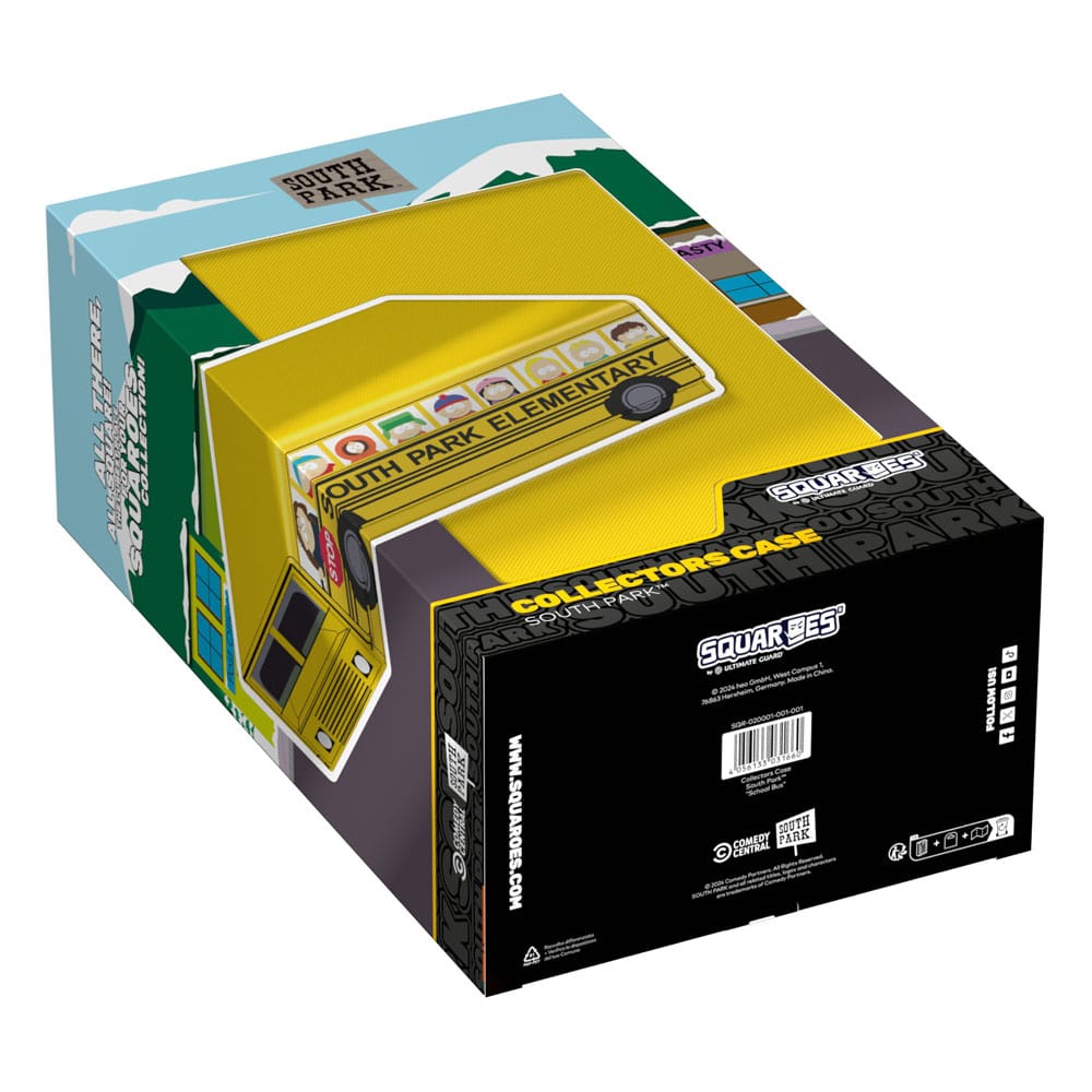 Squaroes Collectors Case 800 South Park™ School Bus Squaroes