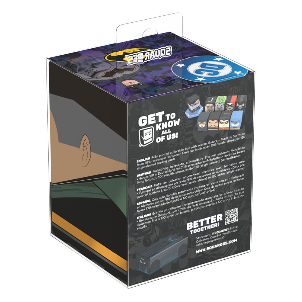 Squaroes Squaroe Batman Gotham City GC007 Ra’s al Ghul Squaroes