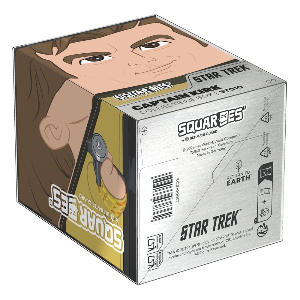 Squaroes Squaroe Star Trek The Original Series ST010 Captain Kirk Squaroes