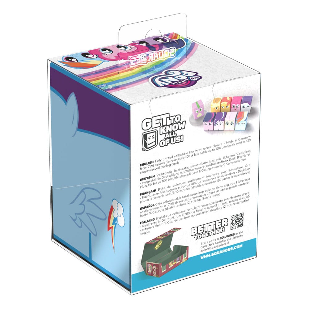 Squaroes Squaroe My Little Pony "Friendship is Magic" MLP004 Rainbow Dash Squaroes