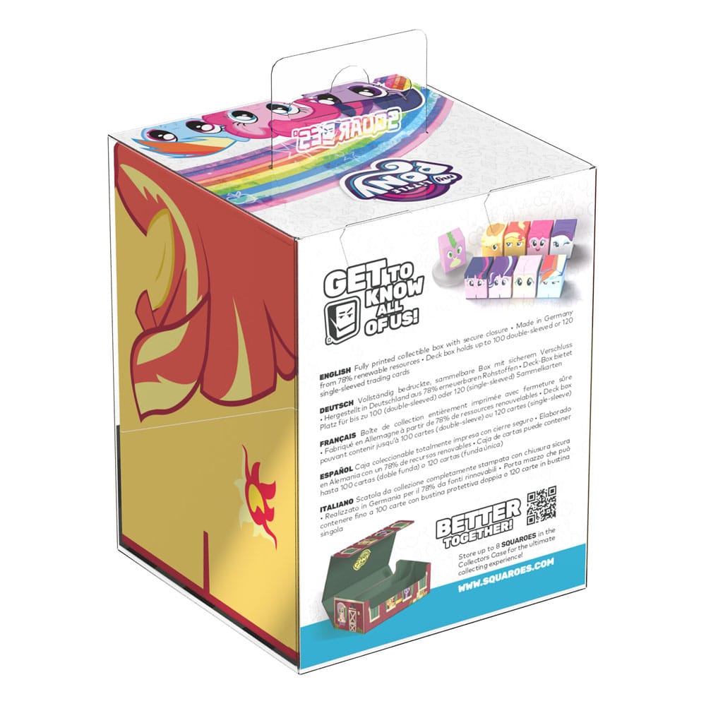 Squaroes Squaroe My Little Pony "Friendship is Magic" MLP007 Sunset Shimmer Squaroes