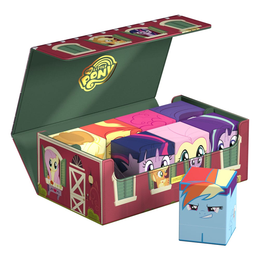 Squaroes Collectors Case 800 My Little Pony Friendship is Magic Barn Squaroes