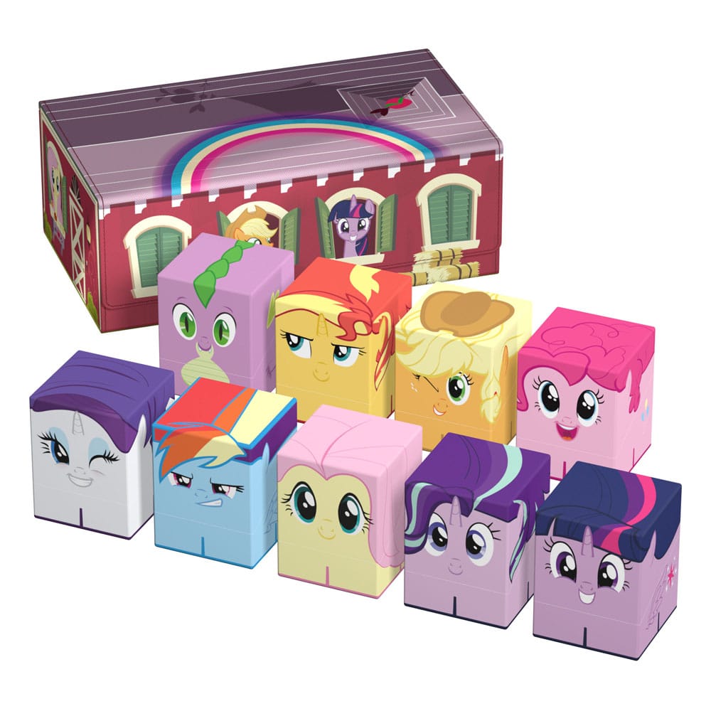Squaroes Collectors Case 800 My Little Pony Friendship is Magic Barn Squaroes
