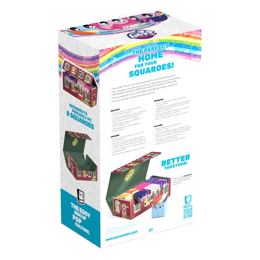 Squaroes Collectors Case 800 My Little Pony Friendship is Magic Barn Squaroes