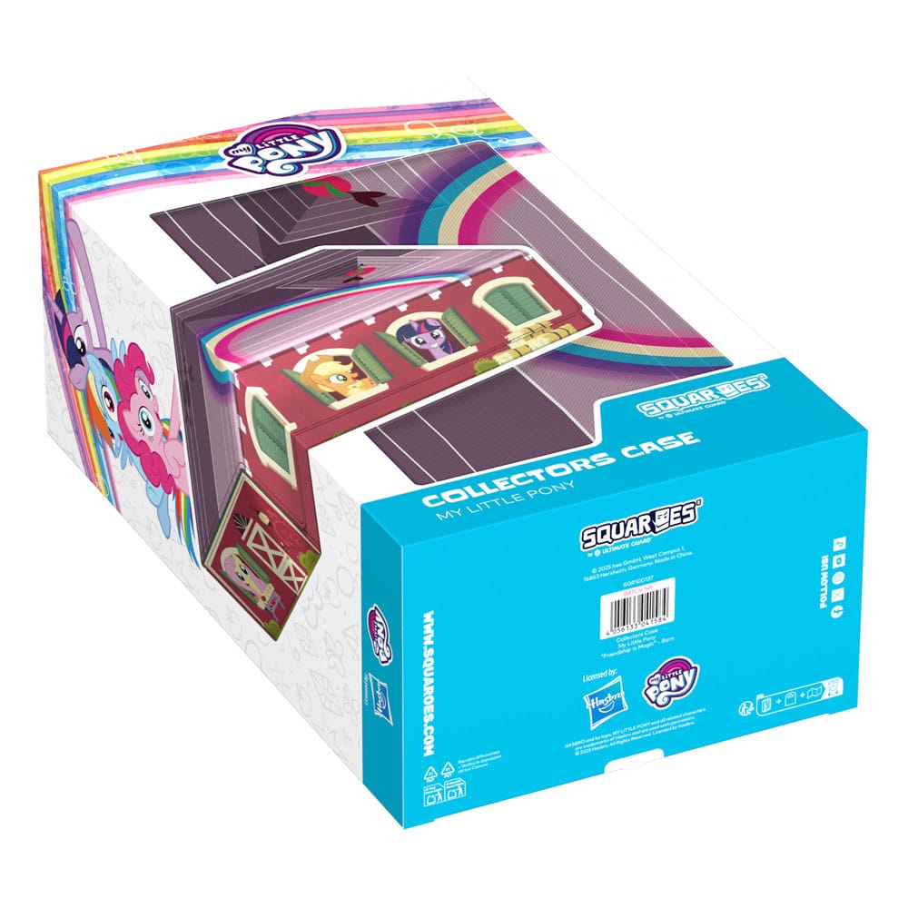Squaroes Collectors Case 800 My Little Pony Friendship is Magic Barn Squaroes