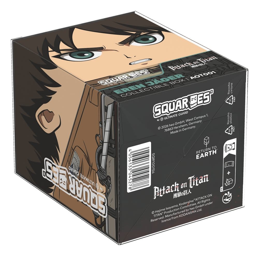 Squaroes Squaroe Attack on Titan AOT001 Eren Jäger Squaroes