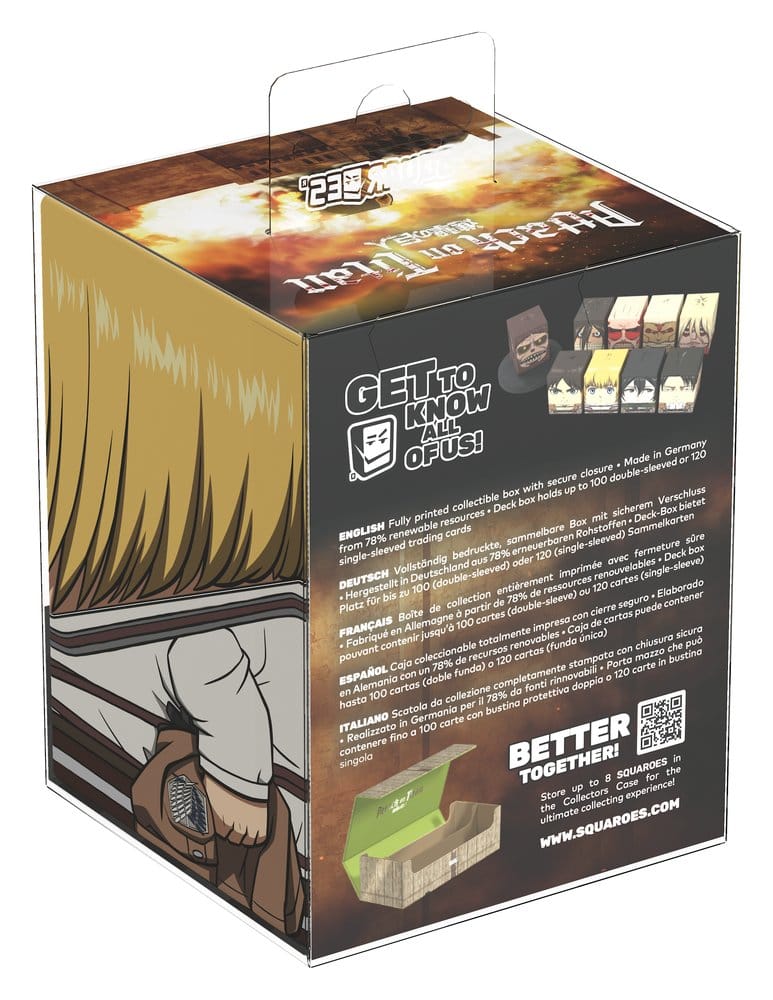 Squaroes Squaroe Attack on Titan AOT002 Armin Arlert Squaroes